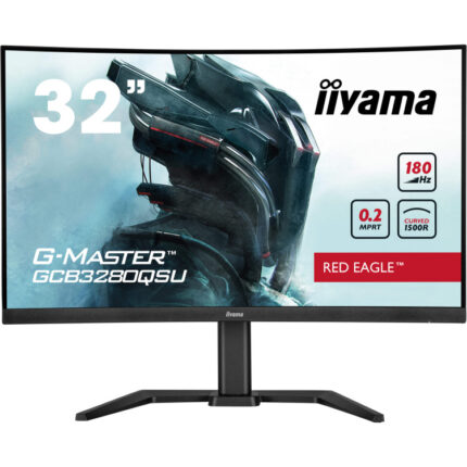 iiyama G-Master Red Eagle GCB3280QSU-B2 31.5'' Curved gaming monitor