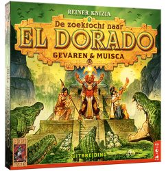 999-Games-De-Zoektocht-naar-El-Dorado-Gevaren-Muisca-Bordspel